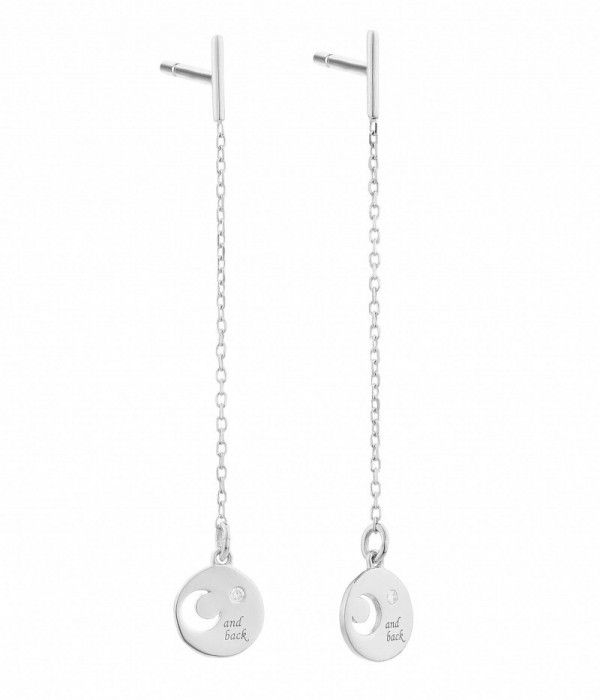 Pendientes cadena MOON
