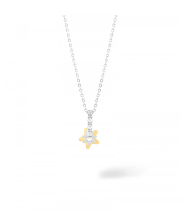 Colgante STAR Gold & Silver