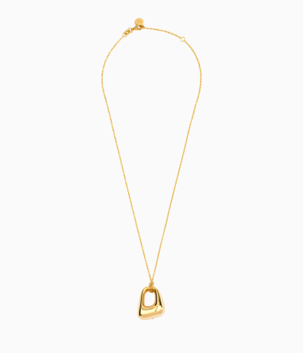 Colar TRIANGLE Volume Dourado