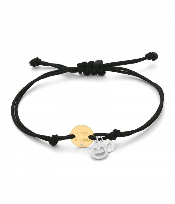 Pulseira HAPPY em nylon
